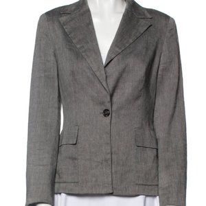 Piazza Sempione Grey, M Blazer. All images are of the actual item for sale.
